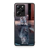 Thumbnail for Θήκη Xiaomi Poco X5 Pro 5G Dual Cute Tiger από τη Smartfits με σχέδιο στο πίσω μέρος και μαύρο περίβλημα | Xiaomi Poco X5 Pro 5G Dual Cute Tiger Case with Colorful Back and Black Bezels