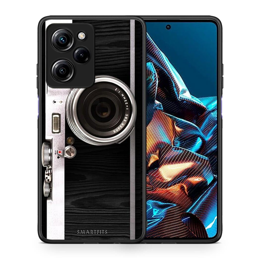 Θήκη Xiaomi Poco X5 Pro 5G Dual Emily In Paris από τη Smartfits με σχέδιο στο πίσω μέρος και μαύρο περίβλημα | Xiaomi Poco X5 Pro 5G Dual Emily In Paris Case with Colorful Back and Black Bezels