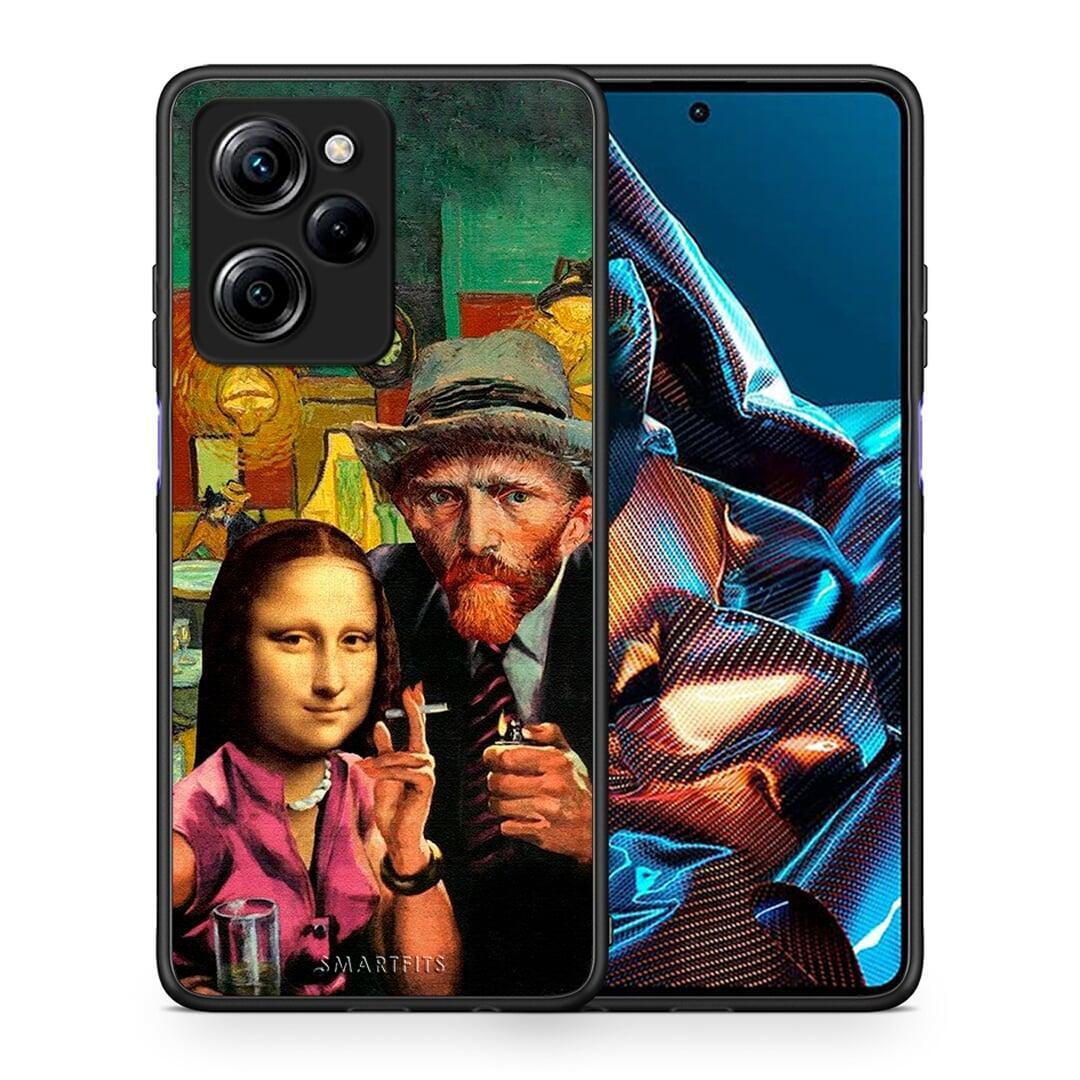 Θήκη Xiaomi Poco X5 Pro 5G Dual Funny Art από τη Smartfits με σχέδιο στο πίσω μέρος και μαύρο περίβλημα | Xiaomi Poco X5 Pro 5G Dual Funny Art Case with Colorful Back and Black Bezels