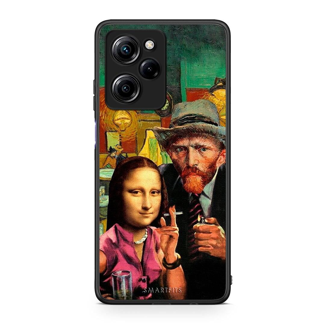 Θήκη Xiaomi Poco X5 Pro 5G Dual Funny Art από τη Smartfits με σχέδιο στο πίσω μέρος και μαύρο περίβλημα | Xiaomi Poco X5 Pro 5G Dual Funny Art Case with Colorful Back and Black Bezels