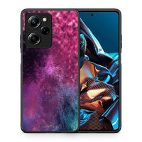 Thumbnail for Θήκη Xiaomi Poco X5 Pro 5G Dual Galactic Aurora από τη Smartfits με σχέδιο στο πίσω μέρος και μαύρο περίβλημα | Xiaomi Poco X5 Pro 5G Dual Galactic Aurora Case with Colorful Back and Black Bezels