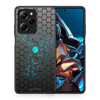 Thumbnail for Θήκη Xiaomi Poco X5 Pro 5G Dual Geometric Hexagonal από τη Smartfits με σχέδιο στο πίσω μέρος και μαύρο περίβλημα | Xiaomi Poco X5 Pro 5G Dual Geometric Hexagonal Case with Colorful Back and Black Bezels