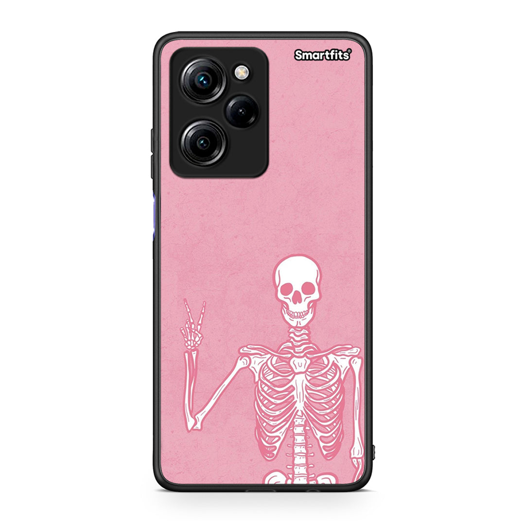 Θήκη Xiaomi Poco X5 Pro 5G Dual Halloween Motivation από τη Smartfits με σχέδιο στο πίσω μέρος και μαύρο περίβλημα | Xiaomi Poco X5 Pro 5G Dual Halloween Motivation Case with Colorful Back and Black Bezels