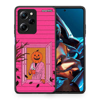 Thumbnail for Θήκη Xiaomi Poco X5 Pro 5G Dual Halloween Pumpkin Lady από τη Smartfits με σχέδιο στο πίσω μέρος και μαύρο περίβλημα | Xiaomi Poco X5 Pro 5G Dual Halloween Pumpkin Lady Case with Colorful Back and Black Bezels