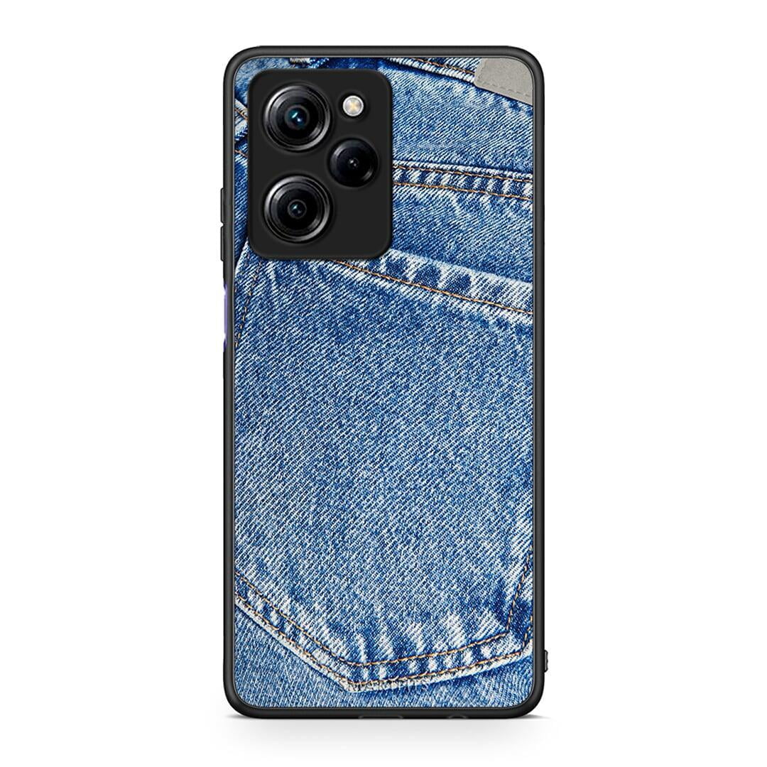 Θήκη Xiaomi Poco X5 Pro 5G Dual Jeans Pocket από τη Smartfits με σχέδιο στο πίσω μέρος και μαύρο περίβλημα | Xiaomi Poco X5 Pro 5G Dual Jeans Pocket Case with Colorful Back and Black Bezels