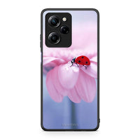 Thumbnail for Θήκη Xiaomi Poco X5 Pro 5G Dual Ladybug Flower από τη Smartfits με σχέδιο στο πίσω μέρος και μαύρο περίβλημα | Xiaomi Poco X5 Pro 5G Dual Ladybug Flower Case with Colorful Back and Black Bezels