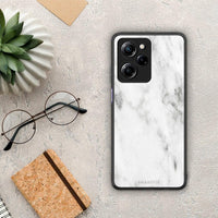 Thumbnail for Θήκη Xiaomi Poco X5 Pro 5G Dual Marble White από τη Smartfits με σχέδιο στο πίσω μέρος και μαύρο περίβλημα | Xiaomi Poco X5 Pro 5G Dual Marble White Case with Colorful Back and Black Bezels