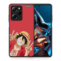 Thumbnail for Θήκη Xiaomi Poco X5 Pro 5G Dual Pirate Luffy από τη Smartfits με σχέδιο στο πίσω μέρος και μαύρο περίβλημα | Xiaomi Poco X5 Pro 5G Dual Pirate Luffy Case with Colorful Back and Black Bezels