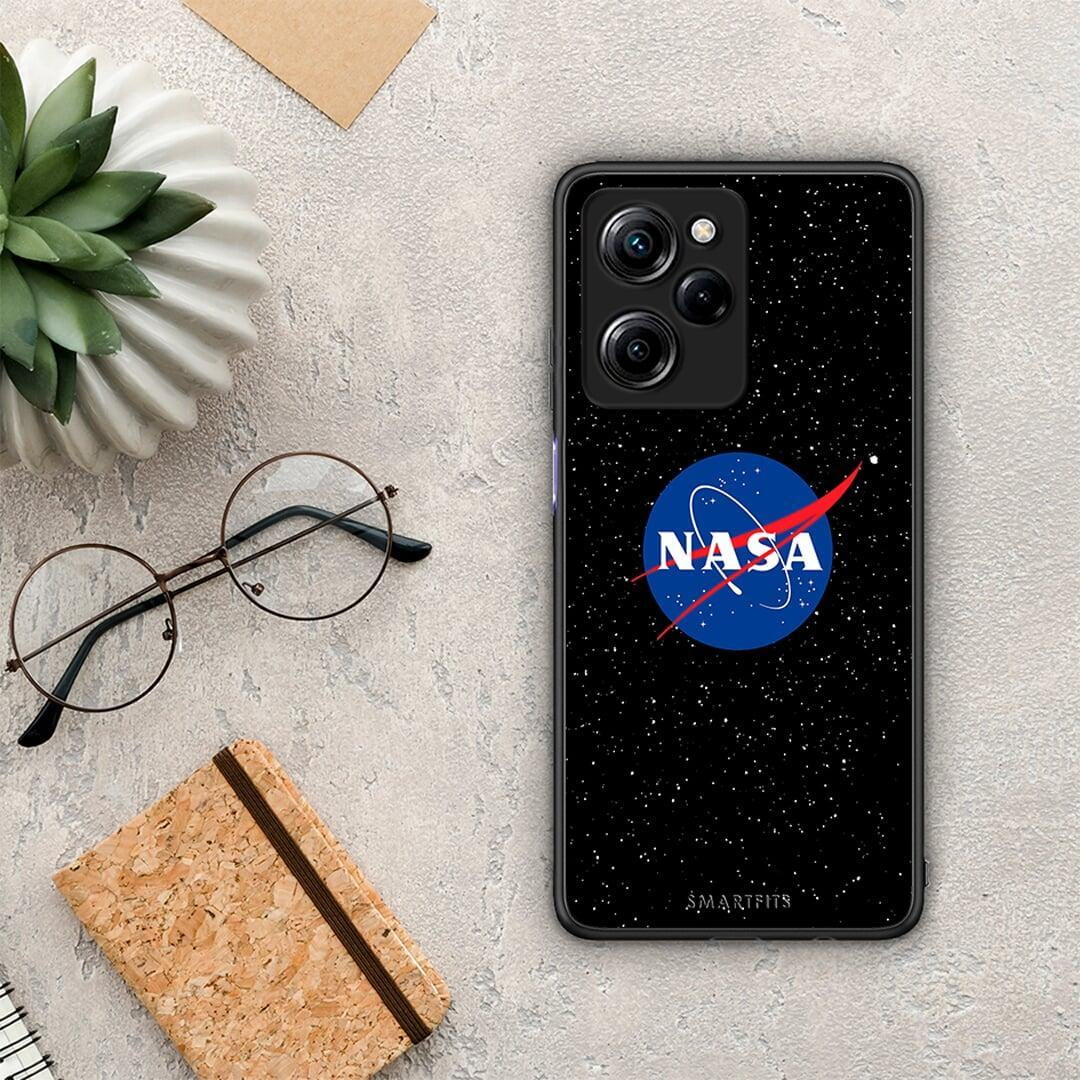 Θήκη Xiaomi Poco X5 Pro 5G Dual PopArt NASA από τη Smartfits με σχέδιο στο πίσω μέρος και μαύρο περίβλημα | Xiaomi Poco X5 Pro 5G Dual PopArt NASA Case with Colorful Back and Black Bezels