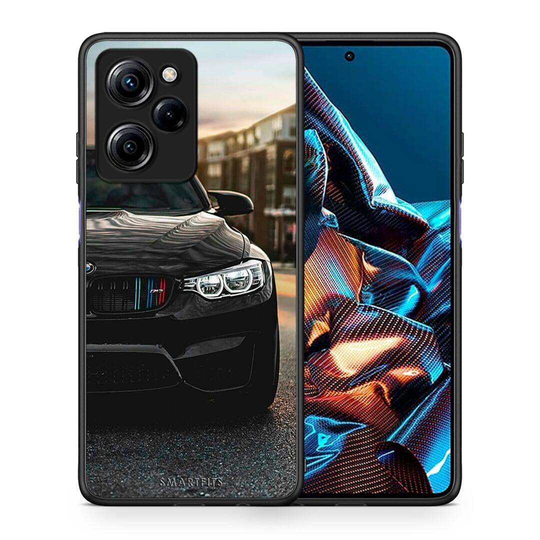 Θήκη Xiaomi Poco X5 Pro 5G Dual Racing M3 από τη Smartfits με σχέδιο στο πίσω μέρος και μαύρο περίβλημα | Xiaomi Poco X5 Pro 5G Dual Racing M3 Case with Colorful Back and Black Bezels