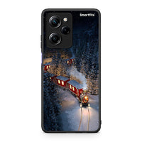 Thumbnail for Θήκη Xiaomi Poco X5 Pro 5G Dual Xmas Train από τη Smartfits με σχέδιο στο πίσω μέρος και μαύρο περίβλημα | Xiaomi Poco X5 Pro 5G Dual Xmas Train Case with Colorful Back and Black Bezels