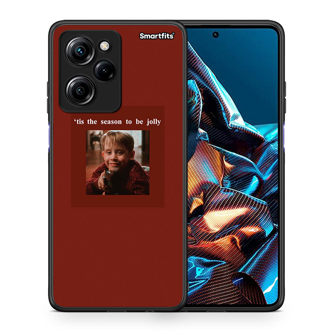 Θήκη Xiaomi Poco X5 Pro 5G Dual Xmas Ultimate Spirit από τη Smartfits με σχέδιο στο πίσω μέρος και μαύρο περίβλημα | Xiaomi Poco X5 Pro 5G Dual Xmas Ultimate Spirit Case with Colorful Back and Black Bezels