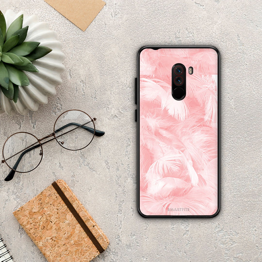 Boho Pink Feather - Xiaomi Pocophone F1 case
