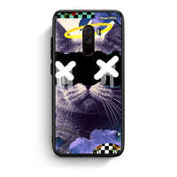 Thumbnail for Xiaomi Pocophone F1 Cat Collage θήκη από τη Smartfits με σχέδιο στο πίσω μέρος και μαύρο περίβλημα | Smartphone case with colorful back and black bezels by Smartfits