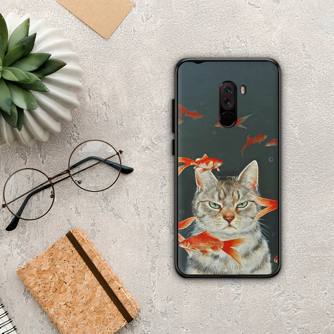 Cat Goldfish - Xiaomi Pocophone F1 case