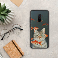 Thumbnail for Cat Goldfish - Xiaomi Pocophone F1 case