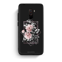 Thumbnail for 4 - Xiaomi Pocophone F1 Frame Flower case, cover, bumper