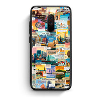 Thumbnail for Xiaomi Pocophone F1 Live To Travel θήκη από τη Smartfits με σχέδιο στο πίσω μέρος και μαύρο περίβλημα | Smartphone case with colorful back and black bezels by Smartfits
