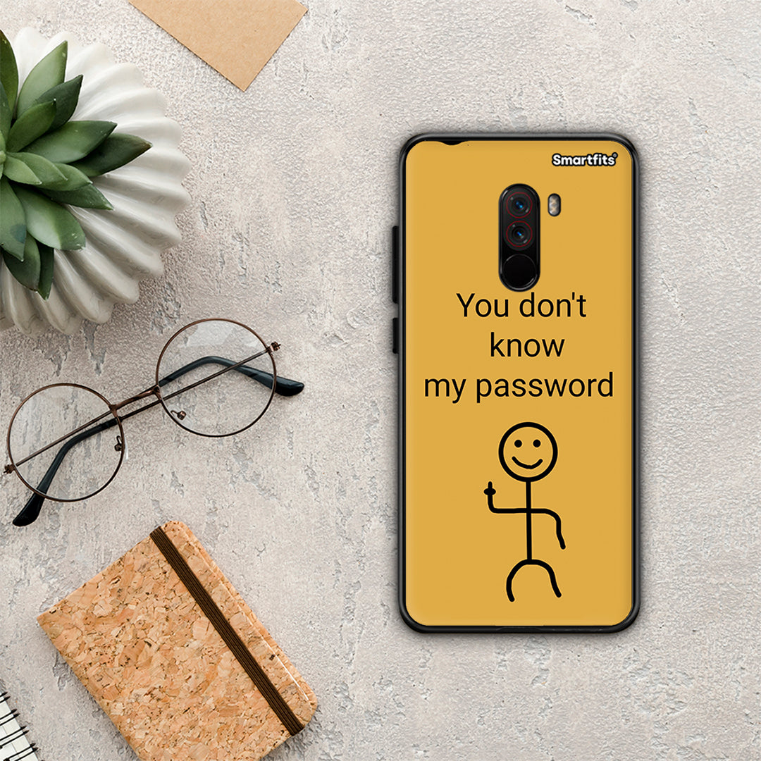 My Password - Xiaomi Pocophone F1 case