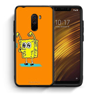 Thumbnail for Θήκη Αγίου Βαλεντίνου Xiaomi Pocophone F1 No Money 2 από τη Smartfits με σχέδιο στο πίσω μέρος και μαύρο περίβλημα | Xiaomi Pocophone F1 No Money 2 case with colorful back and black bezels