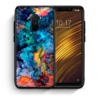 Thumbnail for Θήκη Xiaomi Pocophone F1 Crayola Paint από τη Smartfits με σχέδιο στο πίσω μέρος και μαύρο περίβλημα | Xiaomi Pocophone F1 Crayola Paint case with colorful back and black bezels