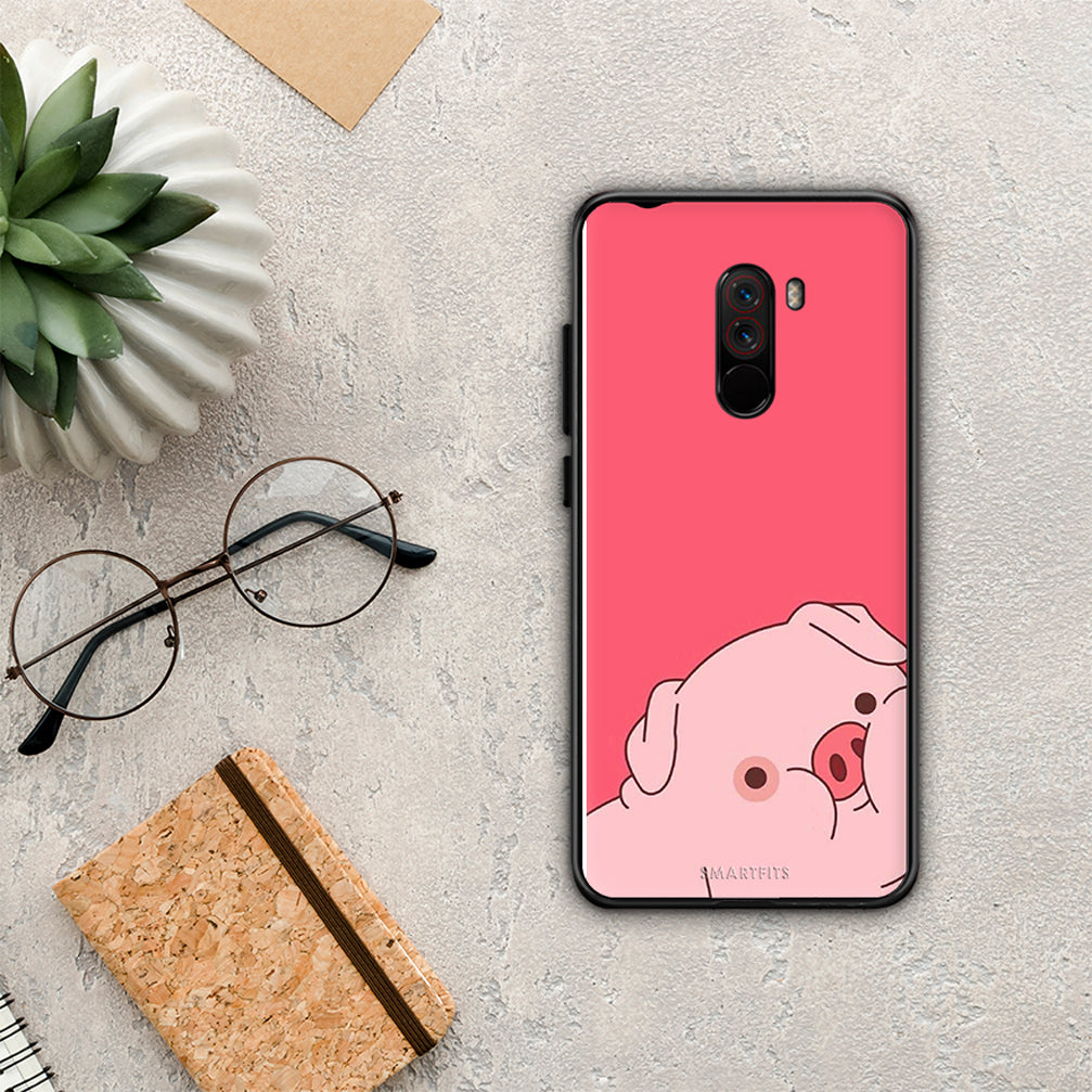 Pig Love 1 - Xiaomi Pocophone F1 θήκη