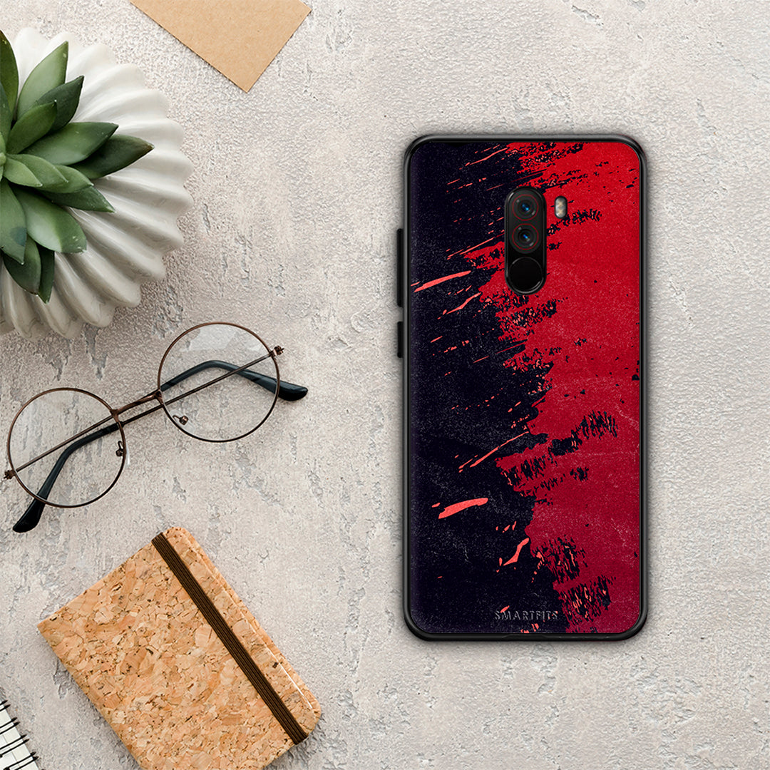 Red Paint - Xiaomi Pocophone F1 case