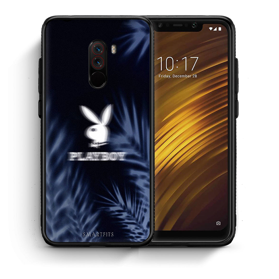 Θήκη Xiaomi Pocophone F1 Sexy Rabbit από τη Smartfits με σχέδιο στο πίσω μέρος και μαύρο περίβλημα | Xiaomi Pocophone F1 Sexy Rabbit case with colorful back and black bezels