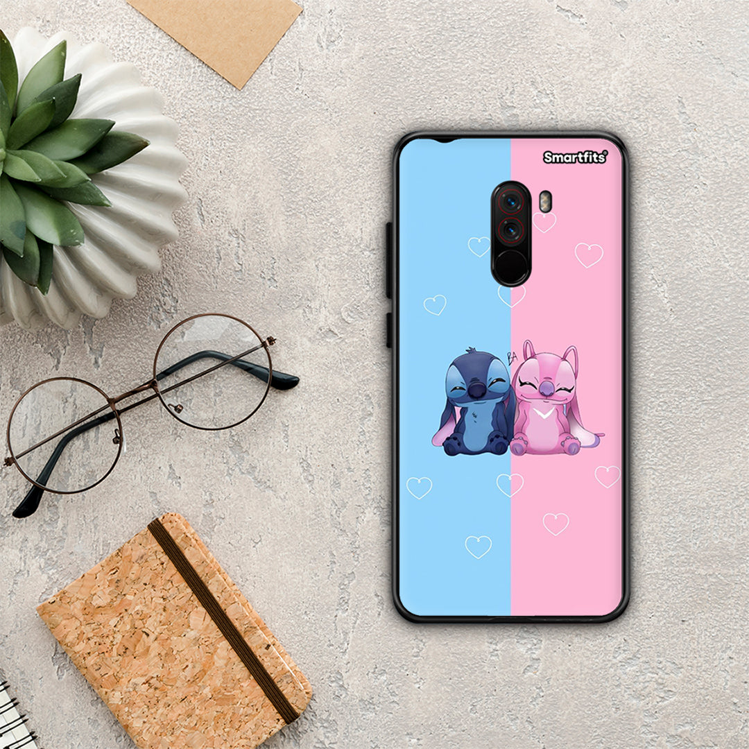 Stitch And Angel - Xiaomi Pocophone F1 θήκη