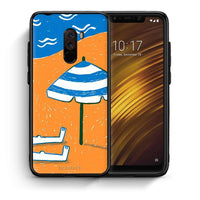 Thumbnail for Θήκη Xiaomi Pocophone F1 Summering από τη Smartfits με σχέδιο στο πίσω μέρος και μαύρο περίβλημα | Xiaomi Pocophone F1 Summering case with colorful back and black bezels