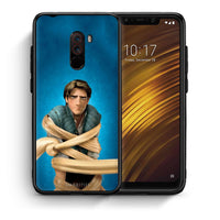 Thumbnail for Θήκη Αγίου Βαλεντίνου Xiaomi Pocophone F1 Tangled 1 από τη Smartfits με σχέδιο στο πίσω μέρος και μαύρο περίβλημα | Xiaomi Pocophone F1 Tangled 1 case with colorful back and black bezels