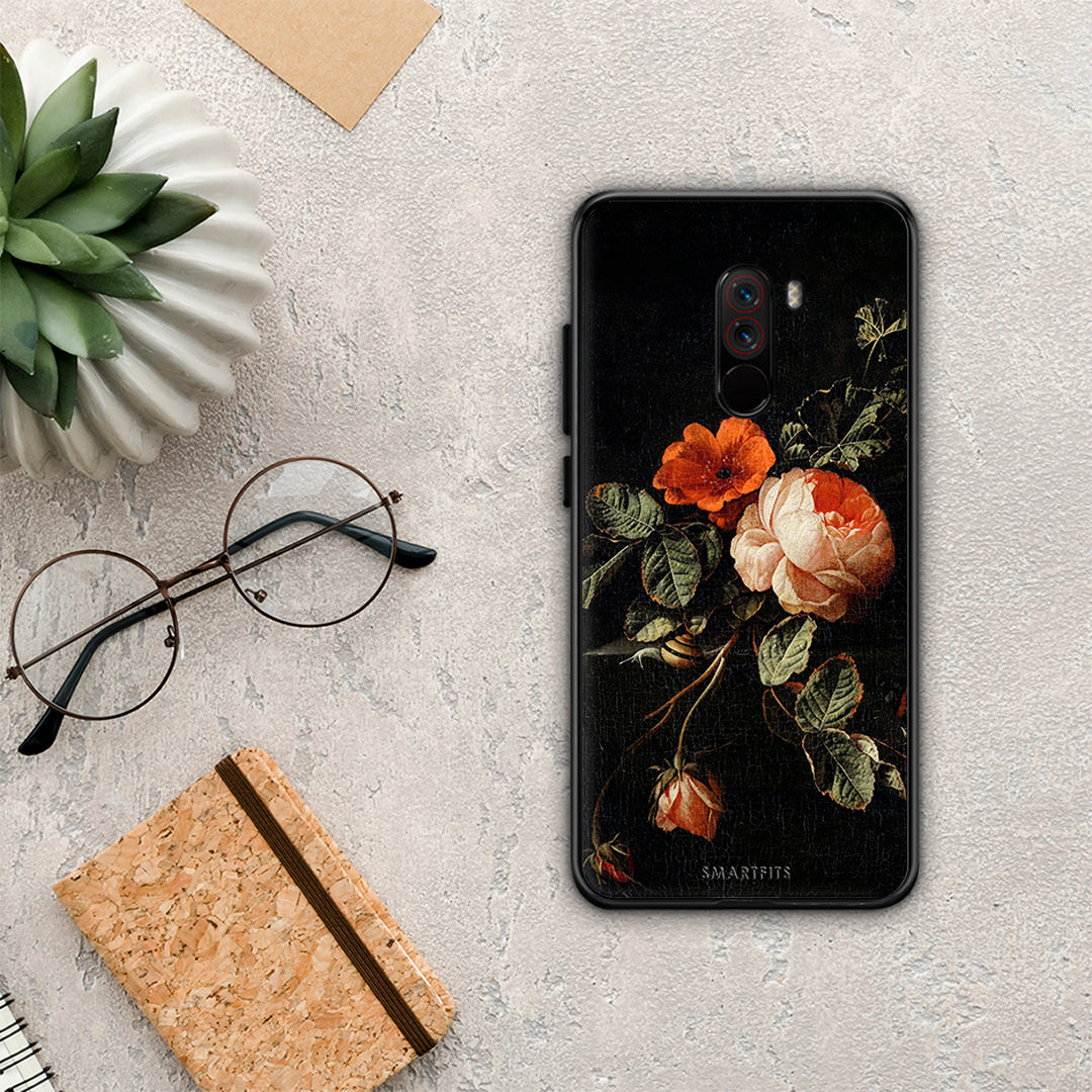 Vintage Roses - Xiaomi Pocophone F1 case