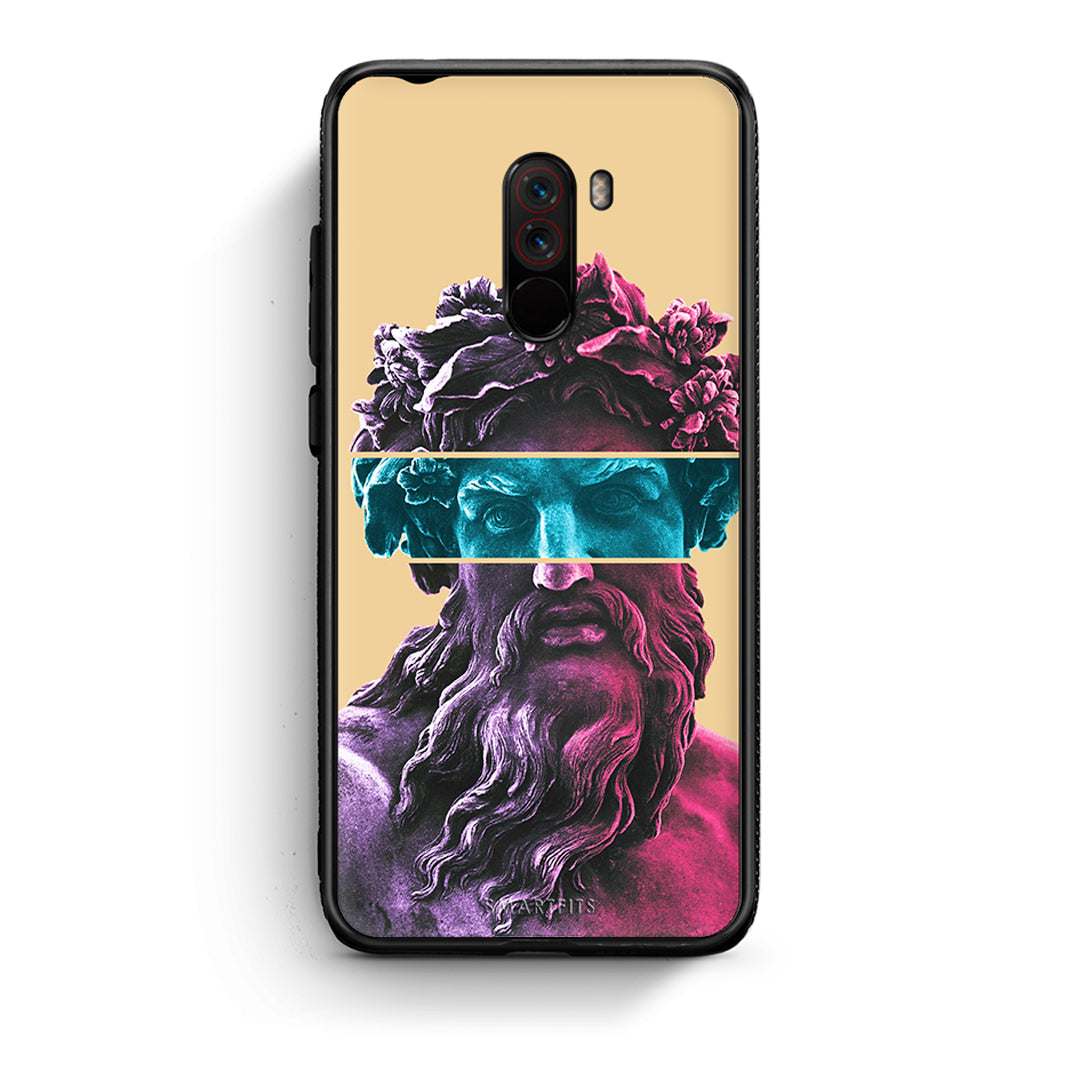 Xiaomi Pocophone F1 Zeus Art Θήκη Αγίου Βαλεντίνου από τη Smartfits με σχέδιο στο πίσω μέρος και μαύρο περίβλημα | Smartphone case with colorful back and black bezels by Smartfits