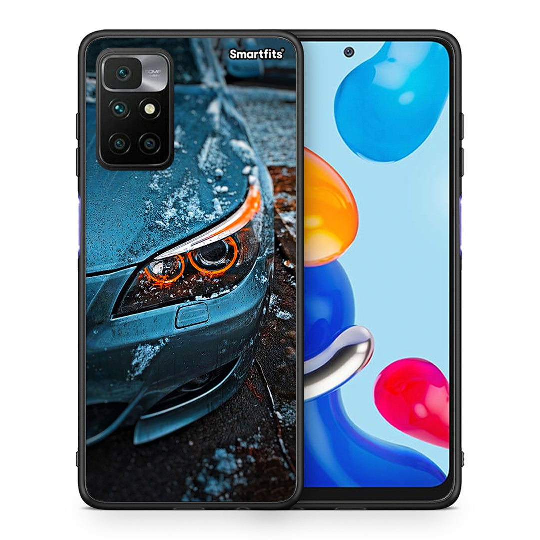 Θήκη Xiaomi Redmi 10 / Redmi Note 11 4G Bmw E60 από τη Smartfits με σχέδιο στο πίσω μέρος και μαύρο περίβλημα | Xiaomi Redmi 10 / Redmi Note 11 4G Bmw E60 case with colorful back and black bezels