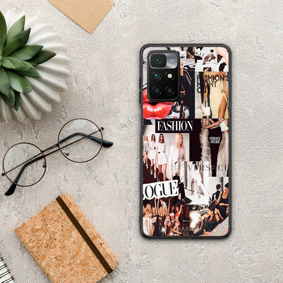 Collage Fashion - Xiaomi Redmi 10 case