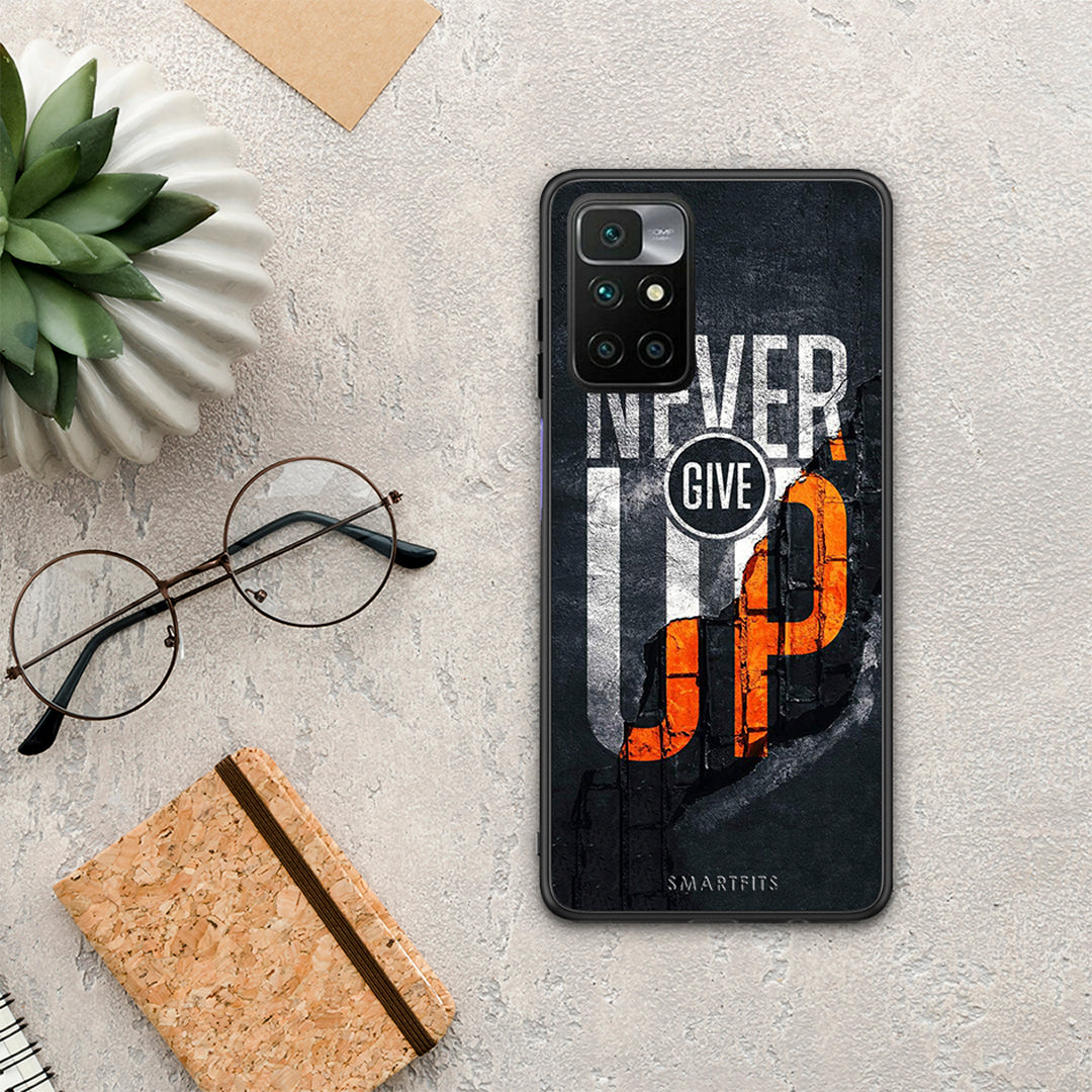 Never Give Up - Xiaomi Redmi 10 Case