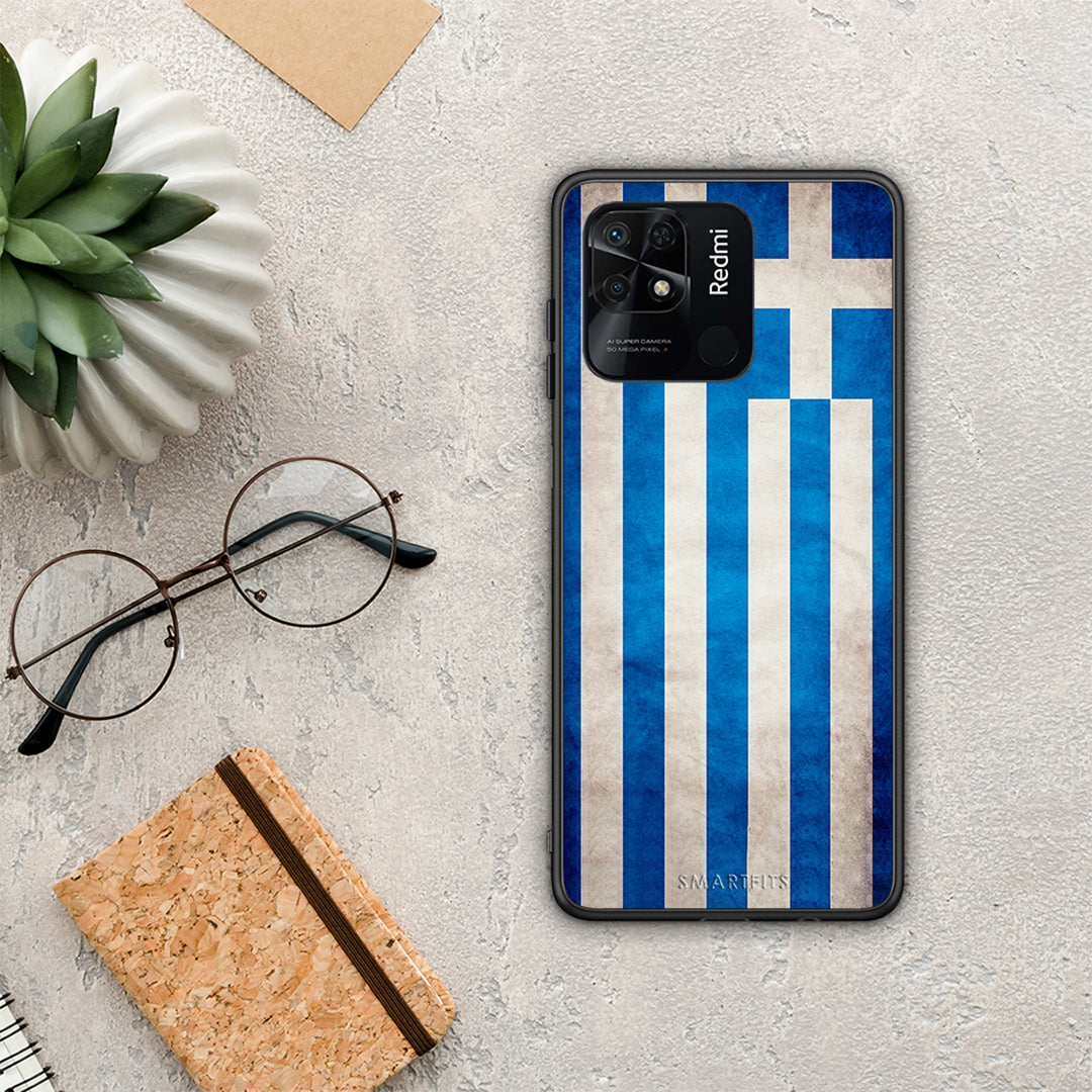 Flag Greek - Xiaomi Redmi 10c case