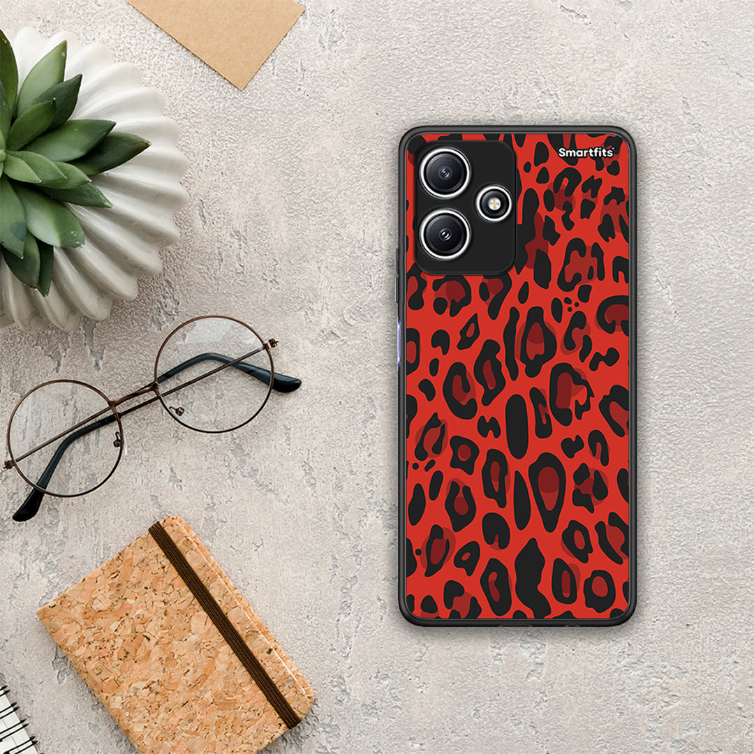 Animal Red Leopard - Xiaomi Redmi 12 5G case