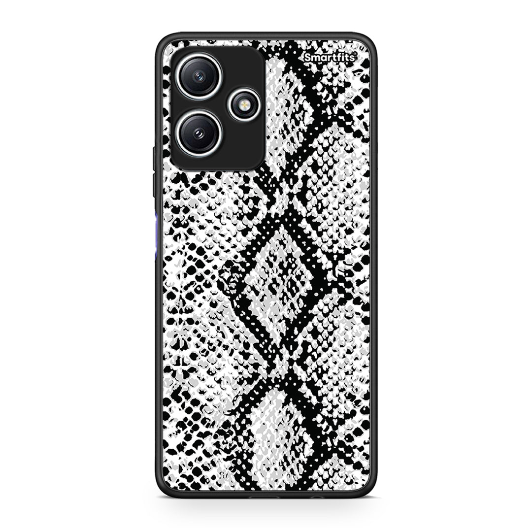 24 - Xiaomi Redmi 12 5G White Snake Animal case, cover, bumper