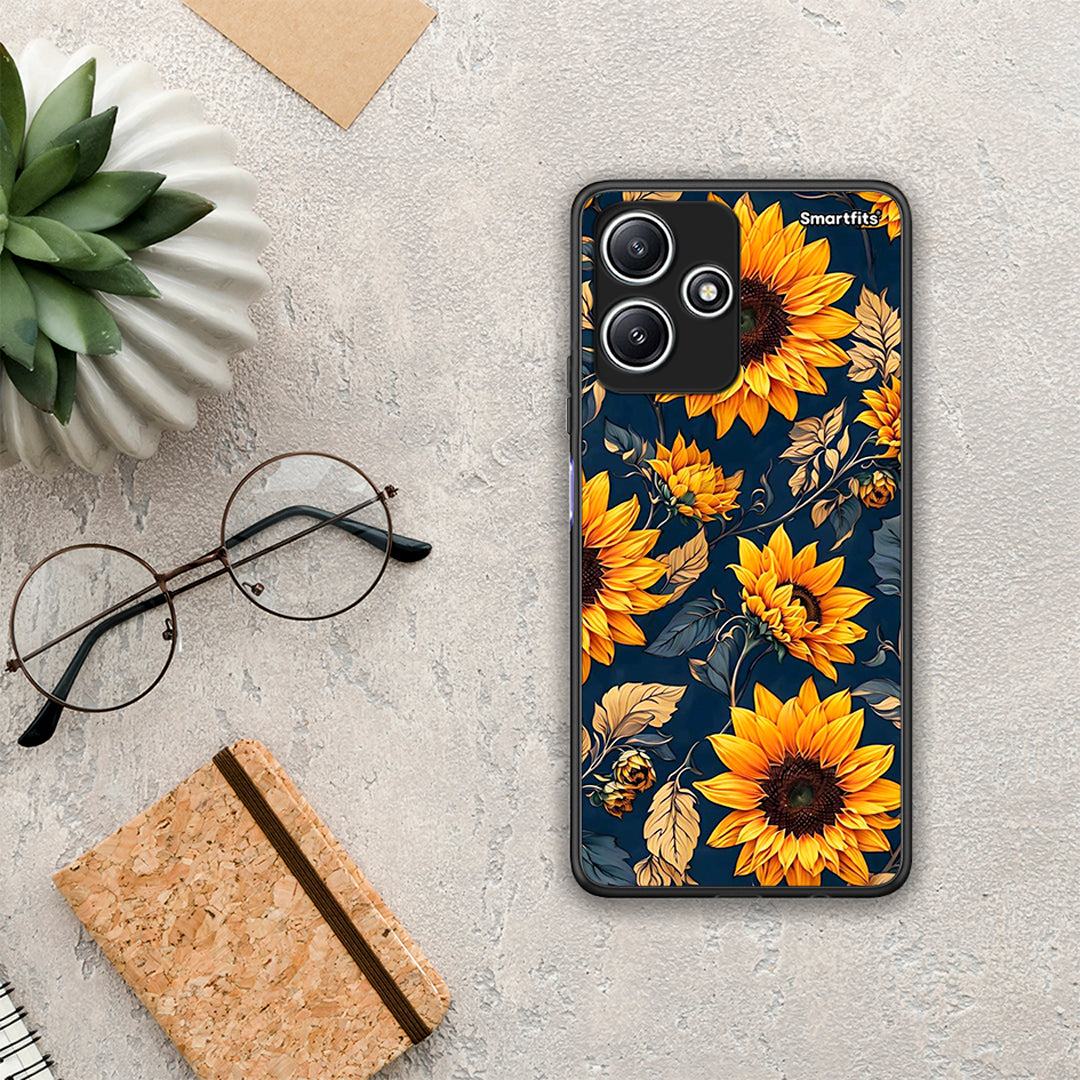 Autumn Sunflowers - Xiaomi Redmi 12 5G case