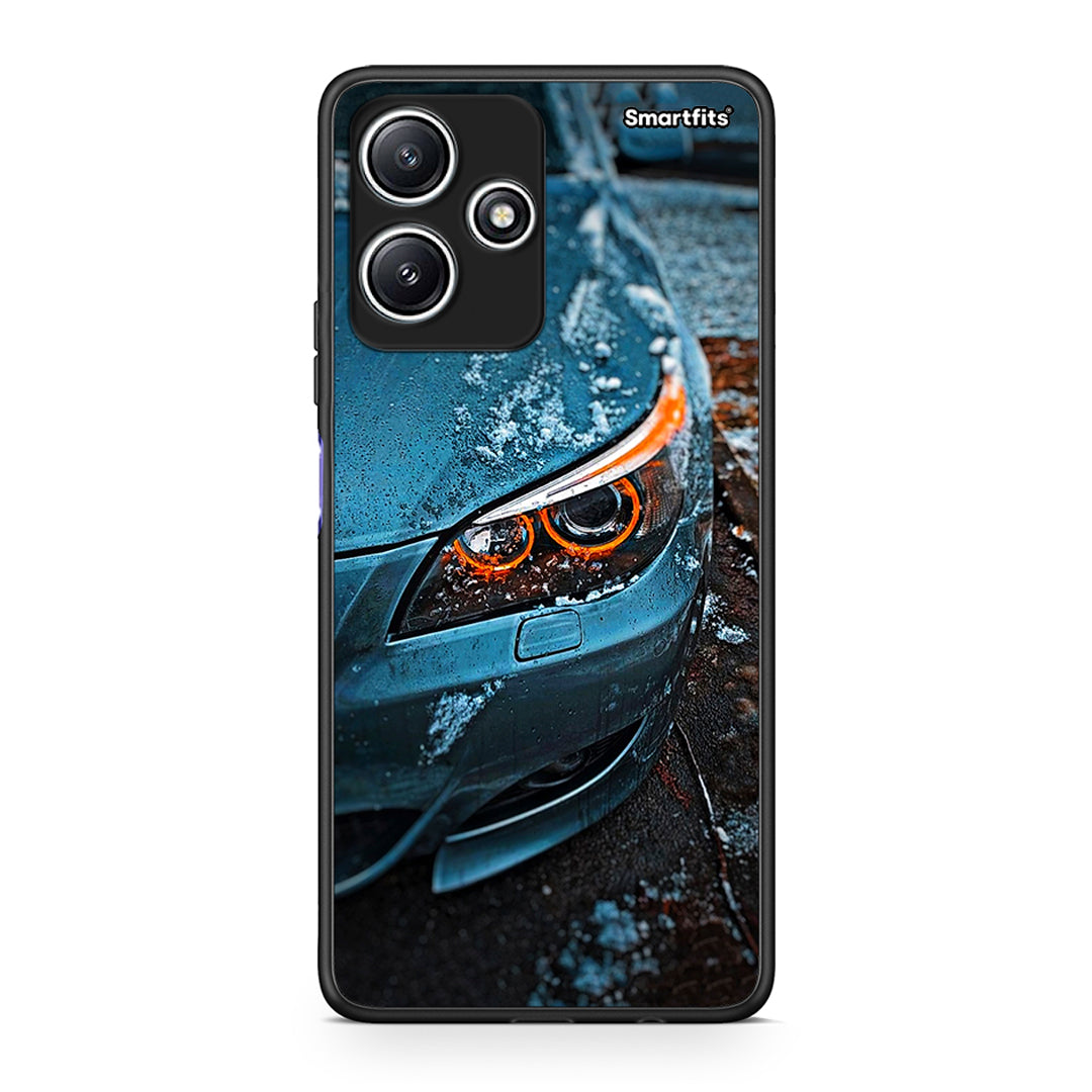 Xiaomi Redmi 12 5G Bmw E60 Θήκη από τη Smartfits με σχέδιο στο πίσω μέρος και μαύρο περίβλημα | Smartphone case with colorful back and black bezels by Smartfits