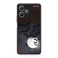 Thumbnail for Xiaomi Redmi 12 5G Halloween Bat Night Θήκη από τη Smartfits με σχέδιο στο πίσω μέρος και μαύρο περίβλημα | Smartphone case with colorful back and black bezels by Smartfits