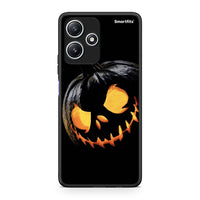 Thumbnail for Xiaomi Redmi 12 5G Halloween Scary Pumpkin Θήκη από τη Smartfits με σχέδιο στο πίσω μέρος και μαύρο περίβλημα | Smartphone case with colorful back and black bezels by Smartfits