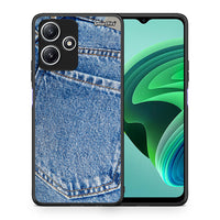 Thumbnail for Θήκη Xiaomi Redmi 12 5G Jeans Pocket από τη Smartfits με σχέδιο στο πίσω μέρος και μαύρο περίβλημα | Xiaomi Redmi 12 5G Jeans Pocket case with colorful back and black bezels