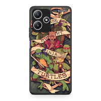 Thumbnail for Xiaomi Redmi 12 5G Ninja Turtles θήκη από τη Smartfits με σχέδιο στο πίσω μέρος και μαύρο περίβλημα | Smartphone case with colorful back and black bezels by Smartfits