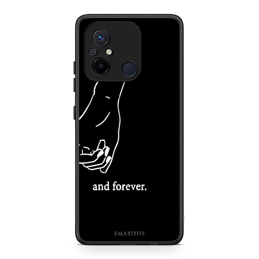 Θήκη Xiaomi Redmi 12C Always & Forever 2 από τη Smartfits με σχέδιο στο πίσω μέρος και μαύρο περίβλημα | Xiaomi Redmi 12C Always & Forever 2 Case with Colorful Back and Black Bezels