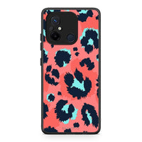 Thumbnail for Θήκη Xiaomi Redmi 12C Animal Pink Leopard από τη Smartfits με σχέδιο στο πίσω μέρος και μαύρο περίβλημα | Xiaomi Redmi 12C Animal Pink Leopard Case with Colorful Back and Black Bezels