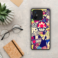 Thumbnail for Θήκη Xiaomi Redmi 12C Love The 90s από τη Smartfits με σχέδιο στο πίσω μέρος και μαύρο περίβλημα | Xiaomi Redmi 12C Love The 90s Case with Colorful Back and Black Bezels