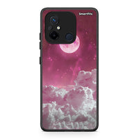 Thumbnail for Θήκη Xiaomi Redmi 12C Pink Moon από τη Smartfits με σχέδιο στο πίσω μέρος και μαύρο περίβλημα | Xiaomi Redmi 12C Pink Moon Case with Colorful Back and Black Bezels