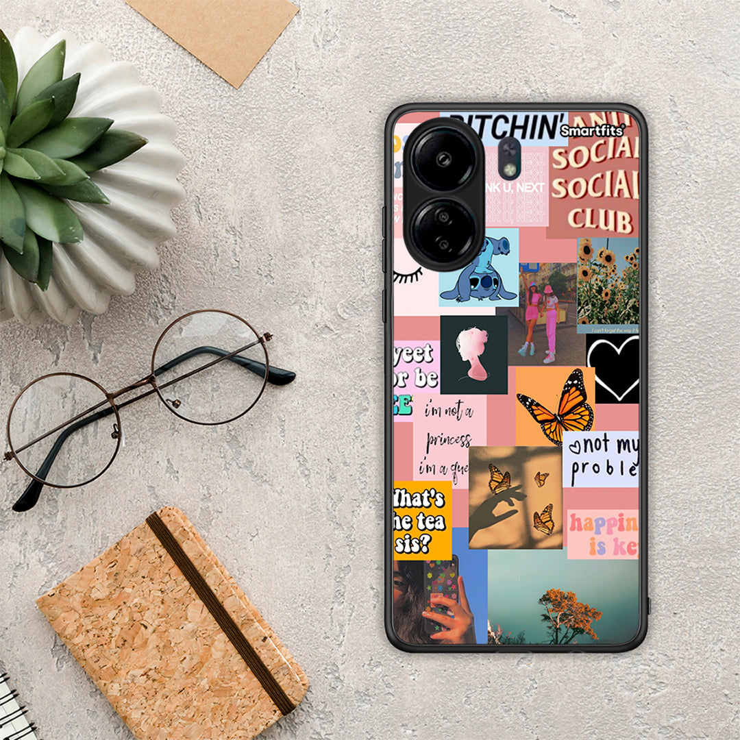 Collage Bitchin - Xiaomi Redmi 13c case